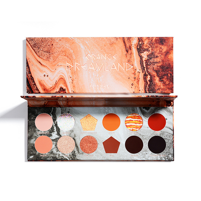 12 colors pork belly sequin eyeshadow box - Shop at LoveMi