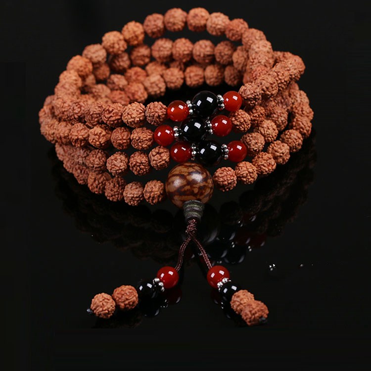 Five-petal Buddhist Bead Bracelet