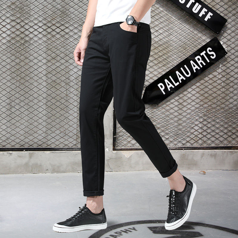 Men's cotton casual pants