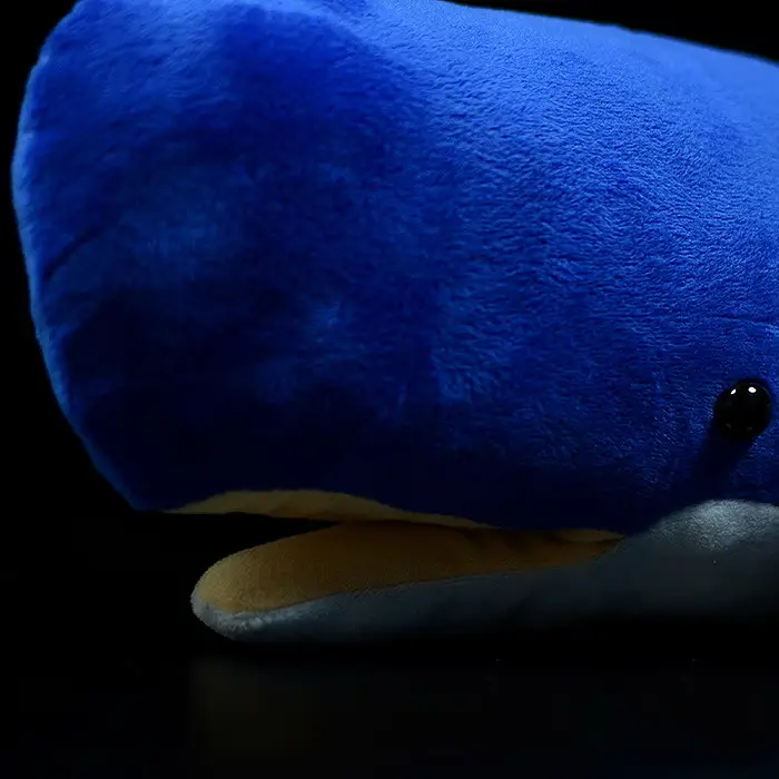 Cute sperm whale plush toy