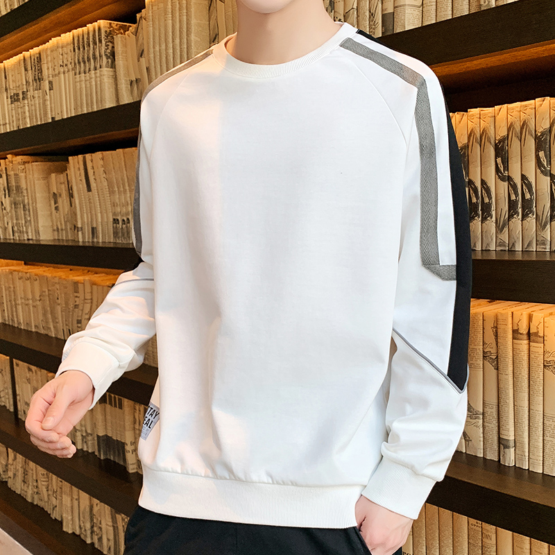 Men's loose autumn round neck sweater