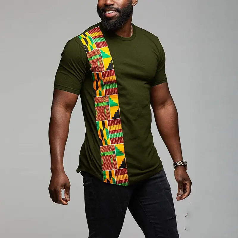 T-SHIRT WAX<br>MOTIF ANKARA KENTE