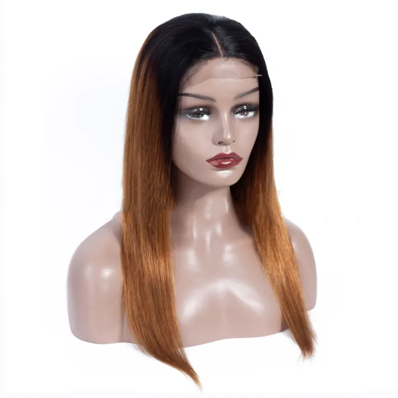 Gradient Color Headgear Ombre Human Hair