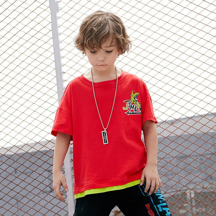 Dinosaur Boy Short Sleeve T-shirt