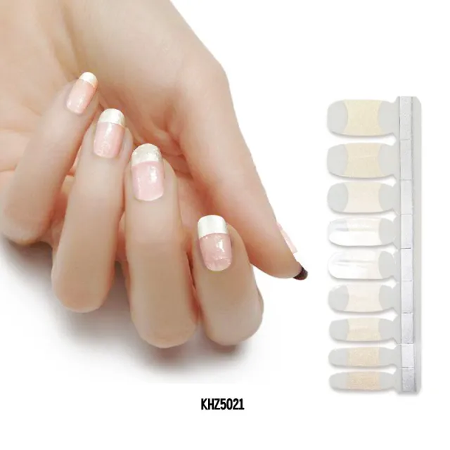 Pearl gloss nail polish film nail sticker Kll6021 - Shop at LoveMi