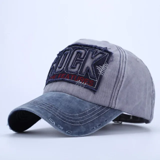Embroidered baseball cap Grey - Shop at LoveMi