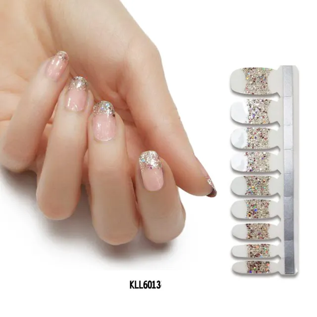 Pearl gloss nail polish film nail sticker Kll6013 - Shop at LoveMi