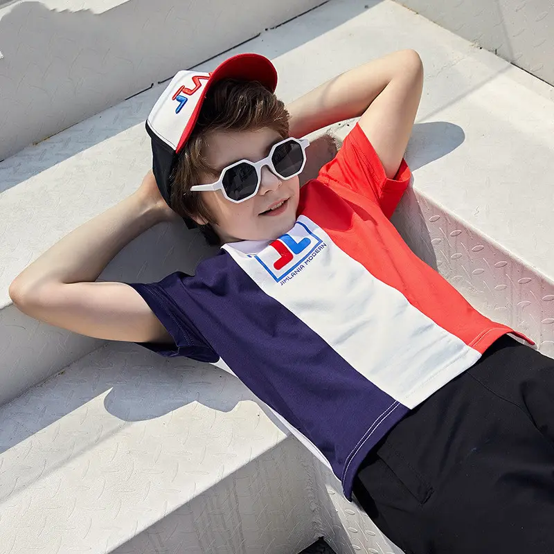 Cotton Boy's Short Sleeve T-shirt