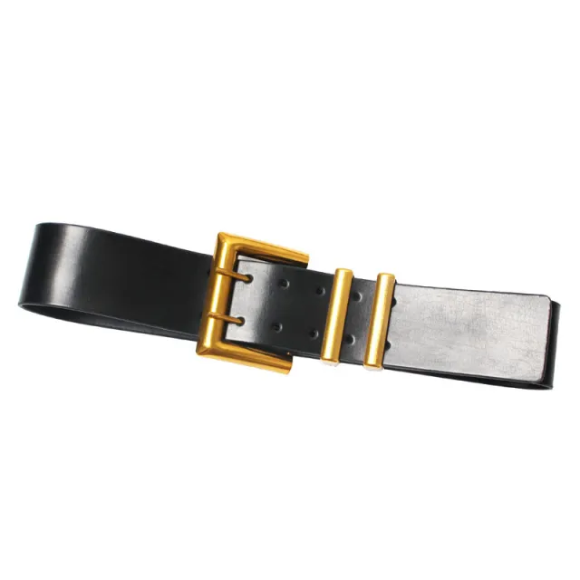 Women's matching skirt leather belt Black - Shop at LoveMi