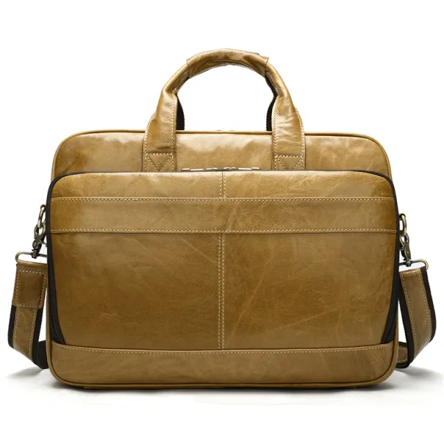 Men's briefcase handbag Coffee - Shop at LoveMi