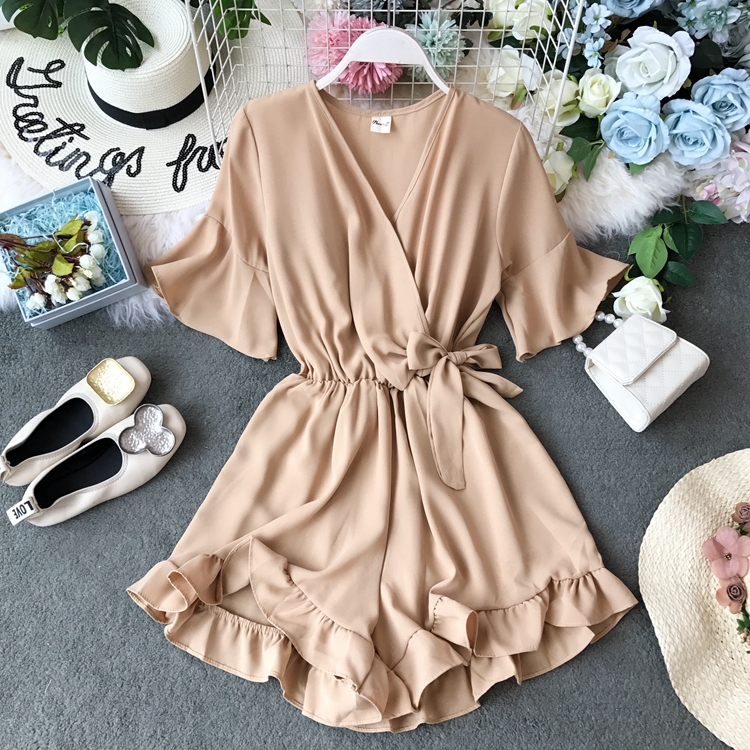 Super fairy lotus edge Jumpsuit shorts