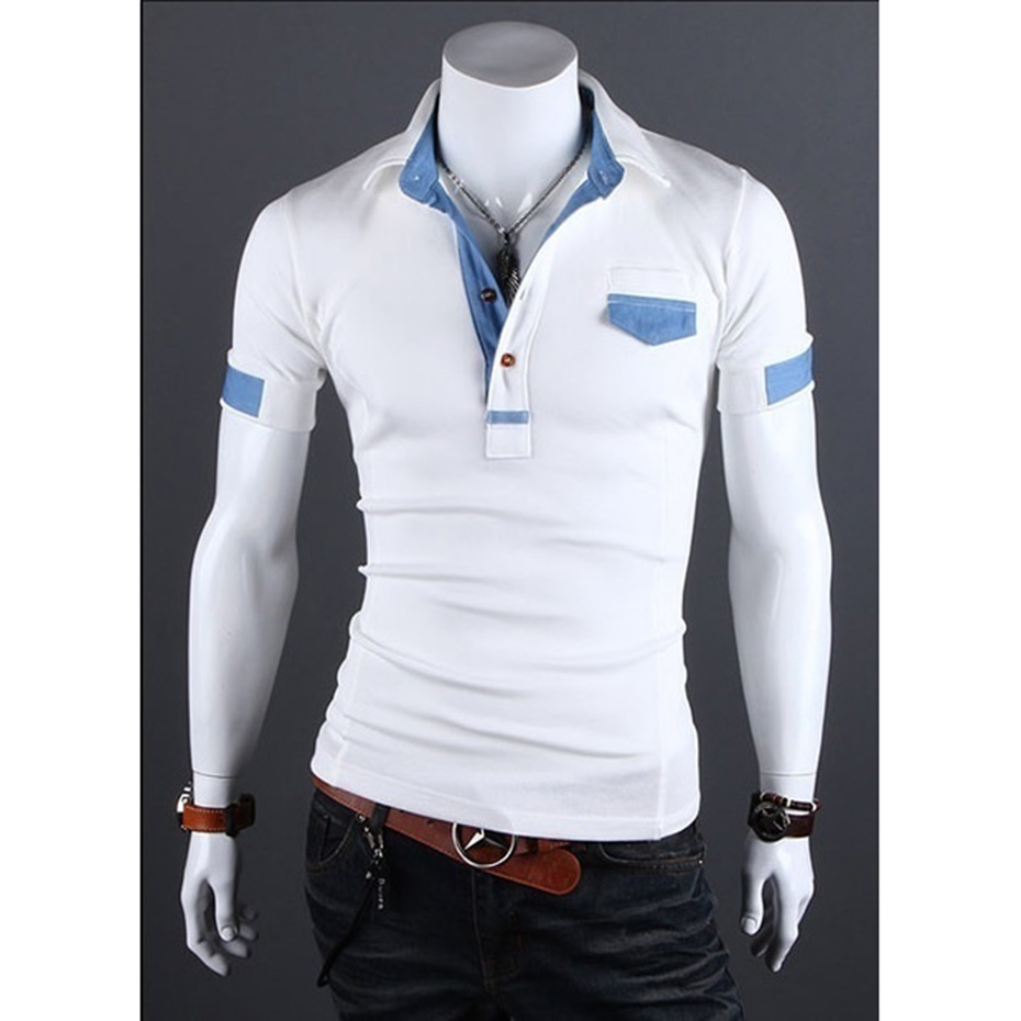 Fashion lapel short sleeve