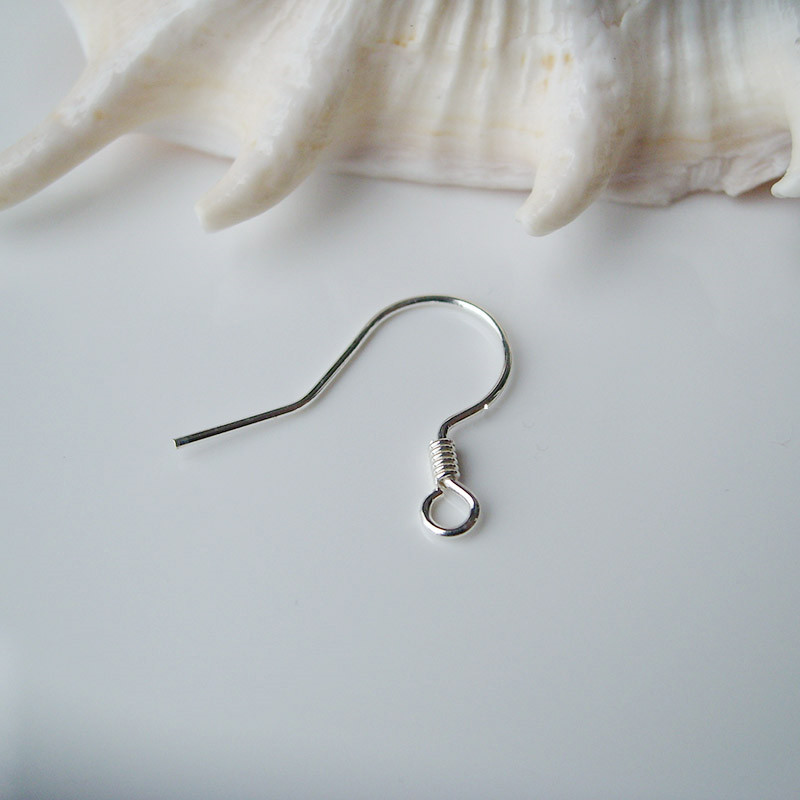 925 pure silver ear hook
