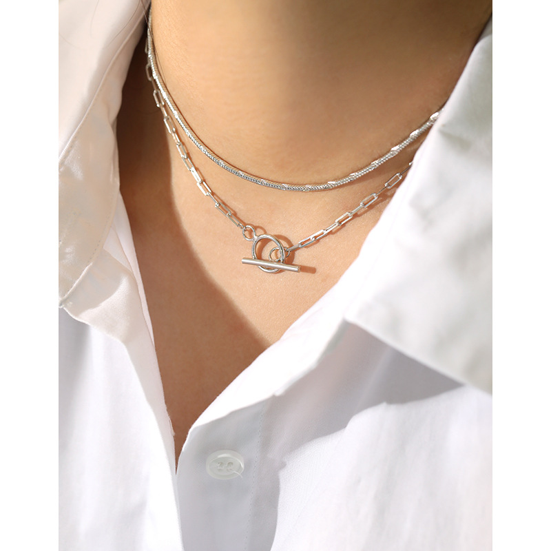 Round body car flower snake bone chain