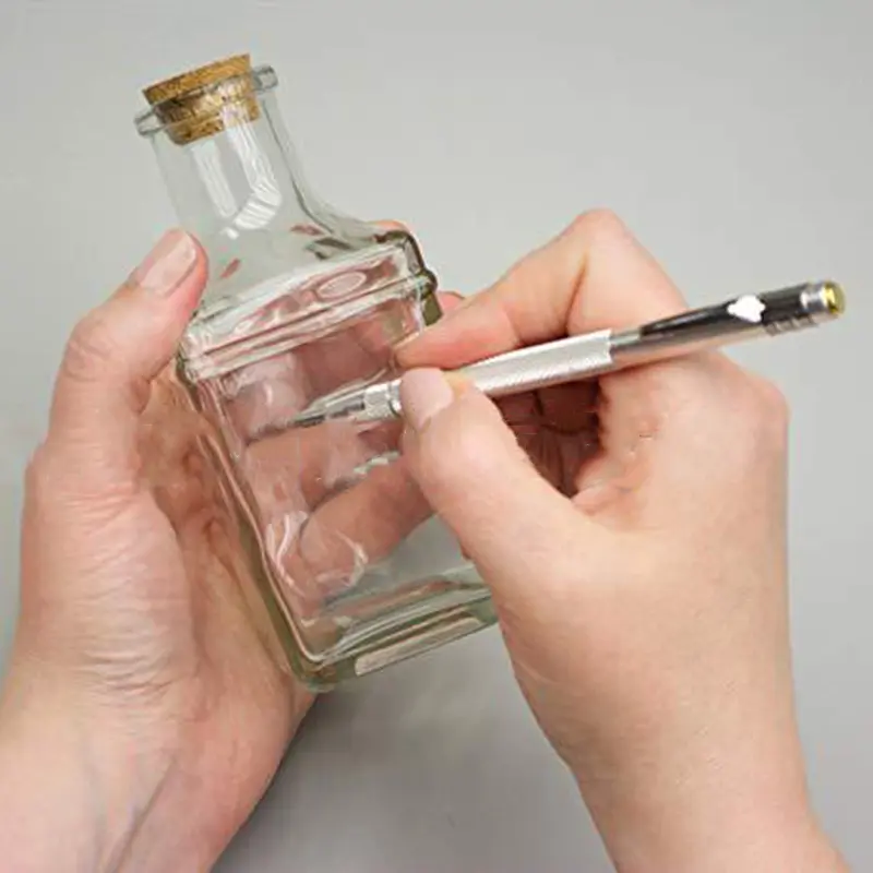 Aluminum glass marking pen
