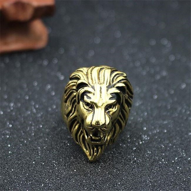 Domineering Lion Ring