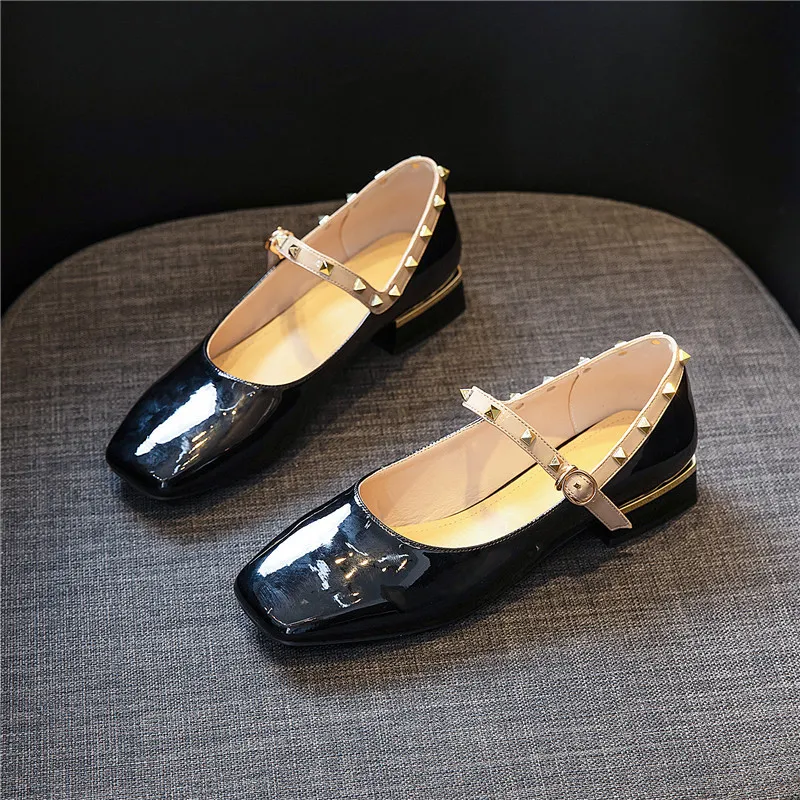 Mary Jane pumps women's flats - Black