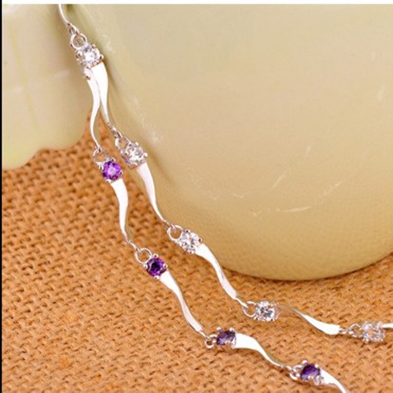 Fashion vintage cute female silver bracelet