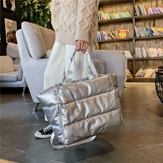 Fitness yoga bag Silver - Shop at LoveMi