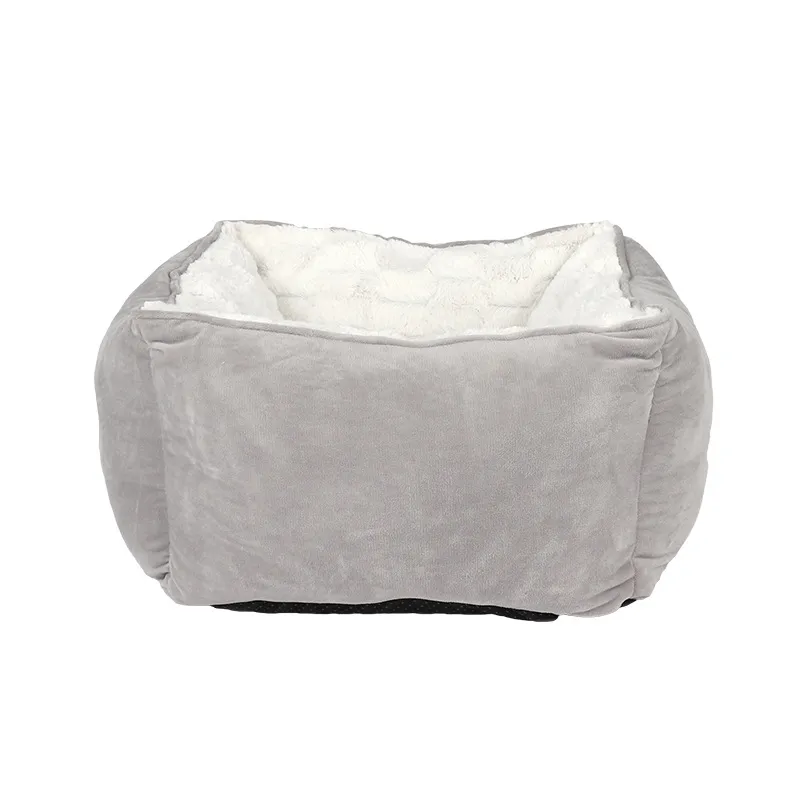 Autumn and winter plush kennel - Grey