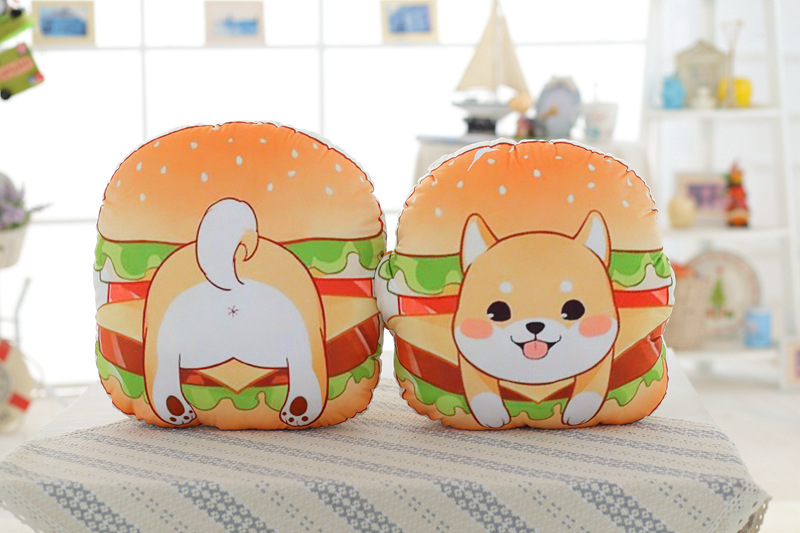 Hamburger pillow