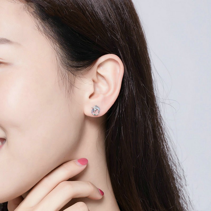 Sterling Silver S925 Stud Earrings