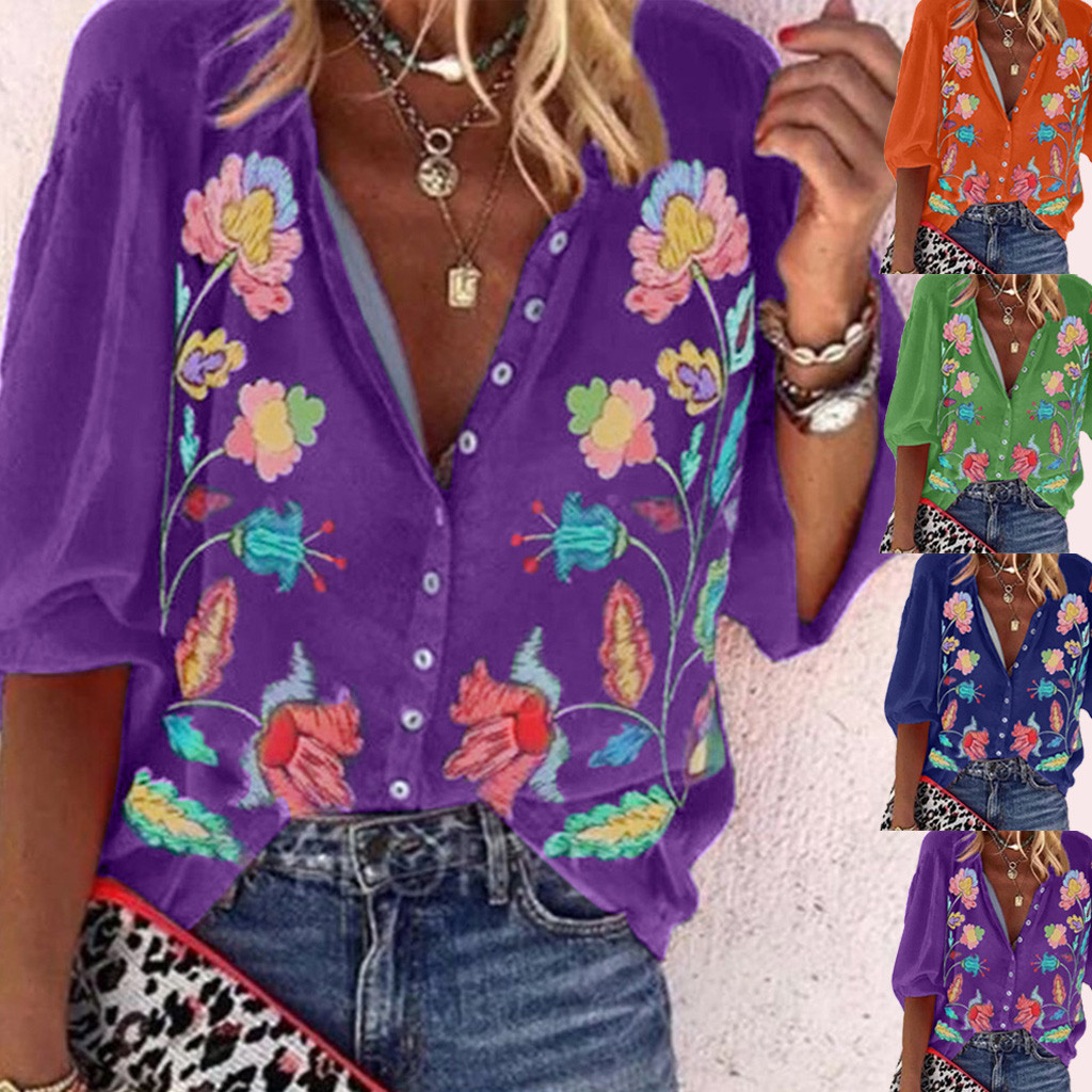Women's printed shirt