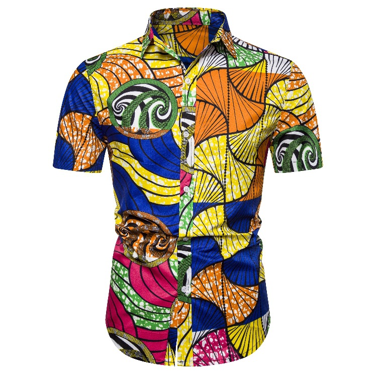 Title 6, Mens printed short sleeve