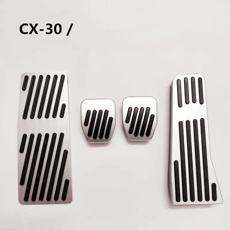 Throttle brake metal pedal cover