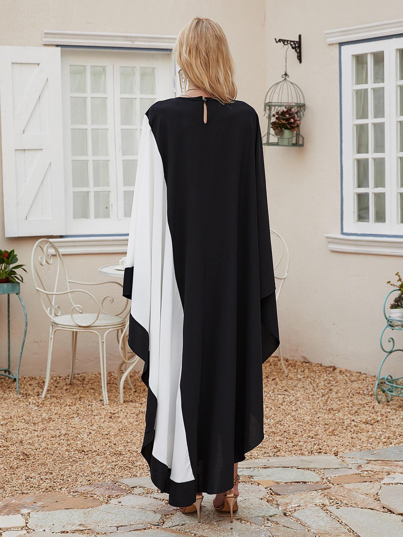 Casual slim loose robe