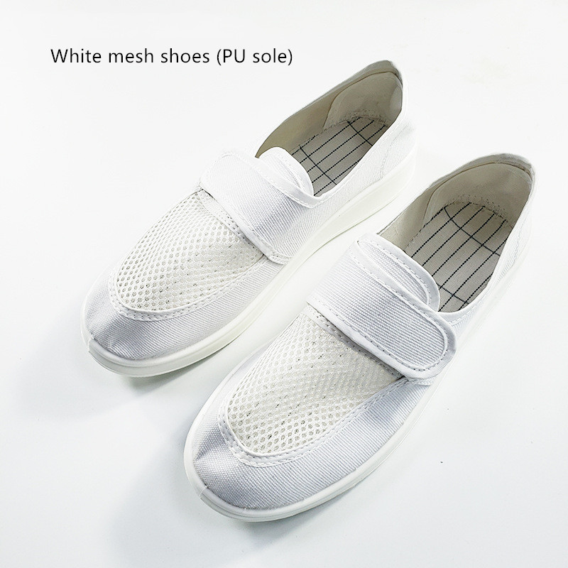 Pu White shoe surface