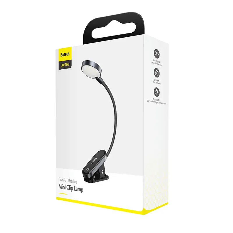 usb rechargeable eye protection reading lamp