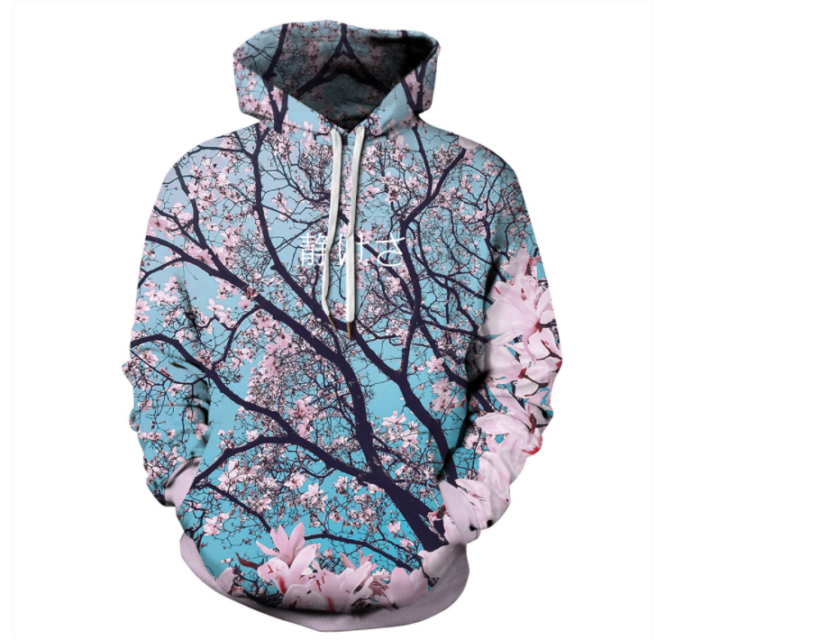 Title 4, Cherry tree Digital hoodie