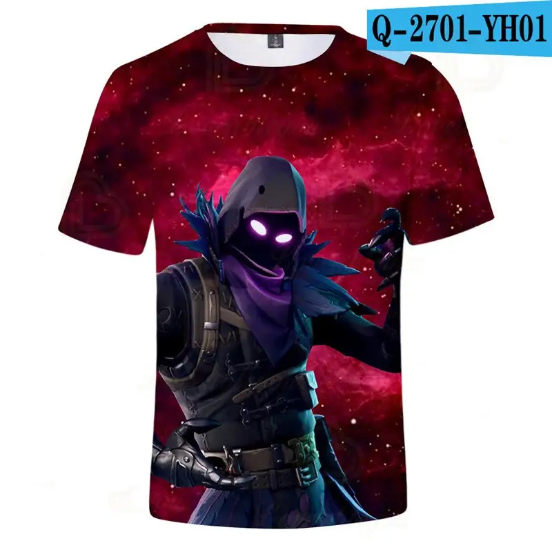 3D short sleeve T-shirt