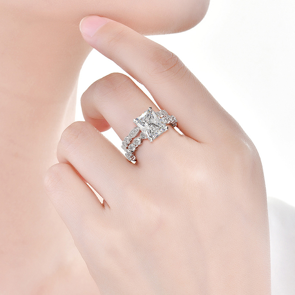 High Carbon Diamond Ring