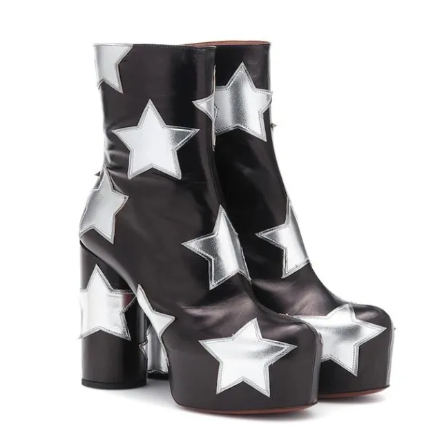 The Star Dancer Ankle Boots Black - Shop at LoveMi