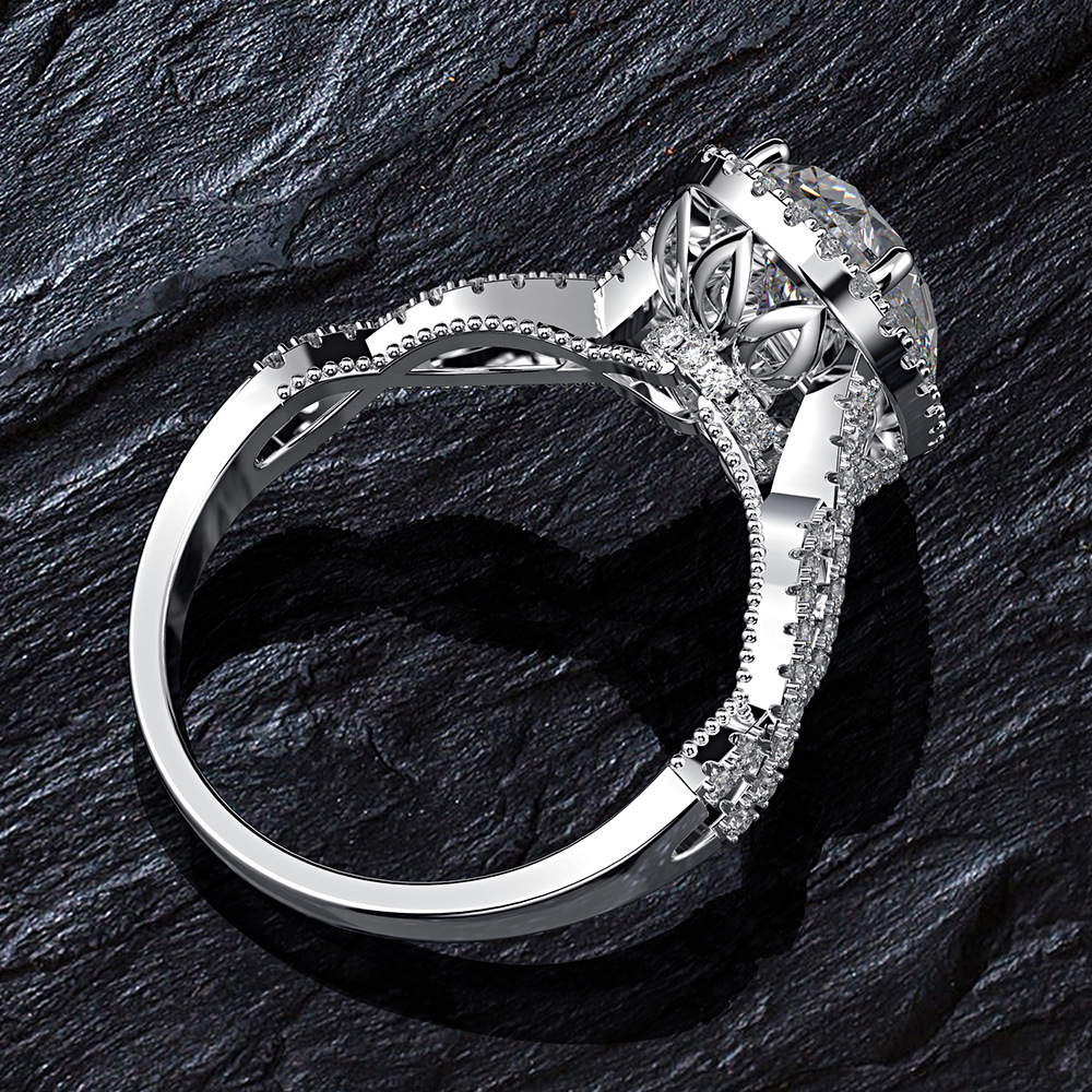 3 carat creative ring