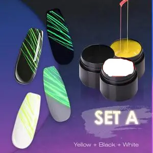 Manicure Luminous Nail Art Spider Gel UV
