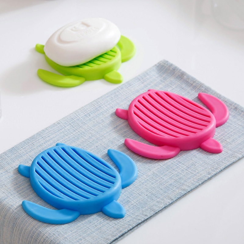 Creative tortoise bathroom soap holder