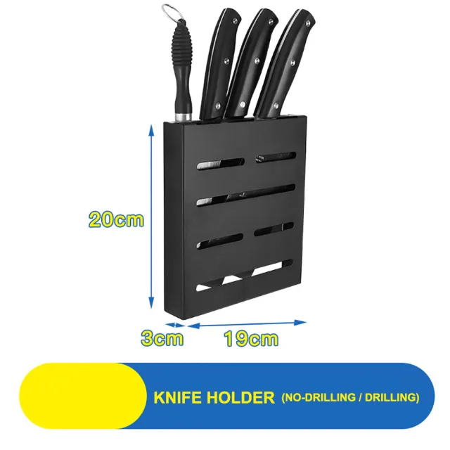 Kitchen wall shelf Knife Holder B - Shop at LoveMi