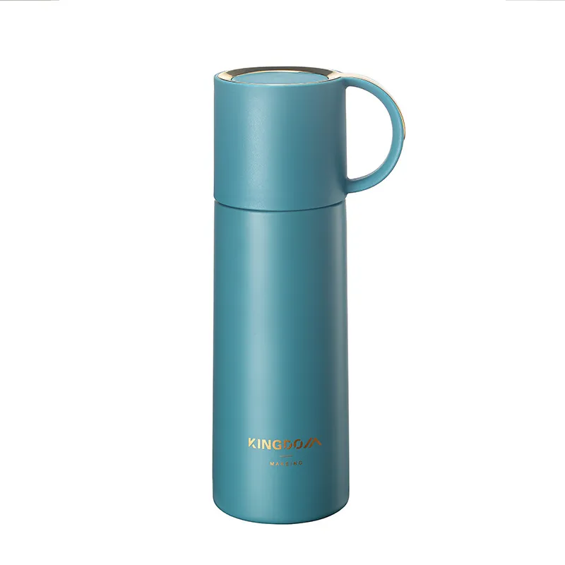 Stainless steel vacuum flask - Green
