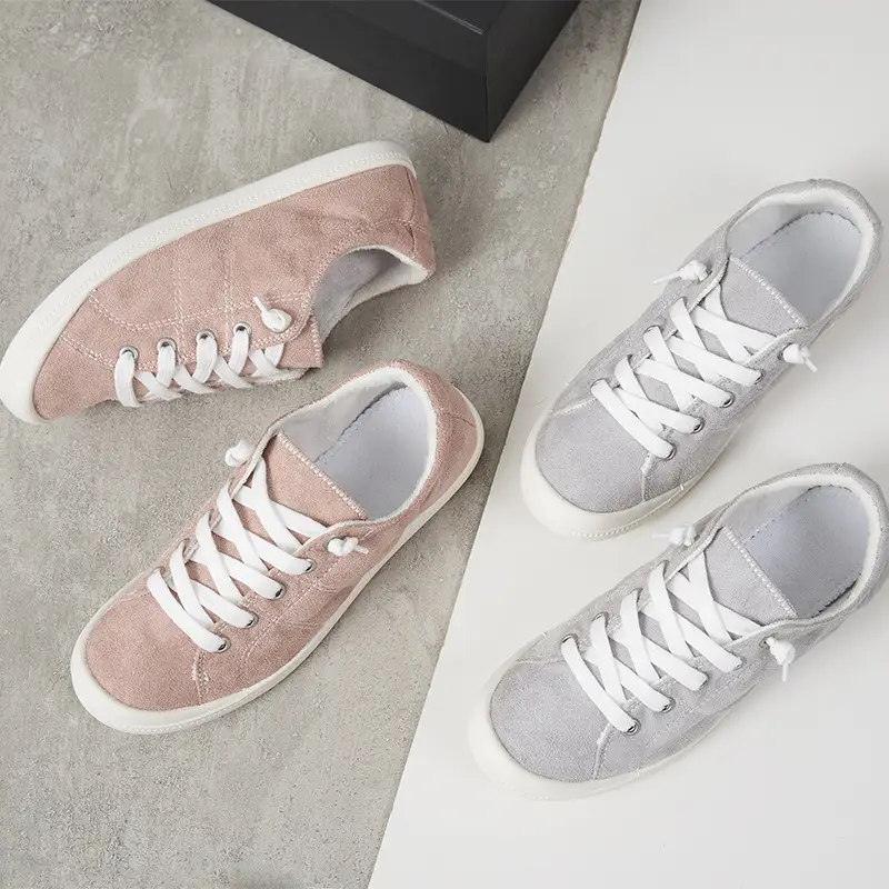 Women's flat imitation cashmere shoes