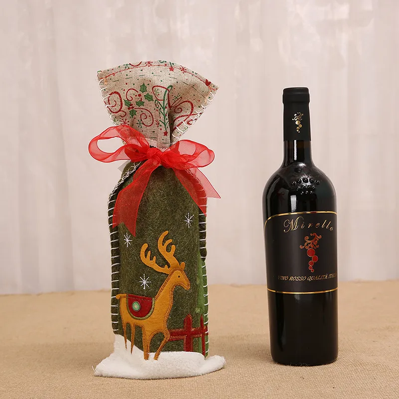 Christmas wine bottle set – image 3