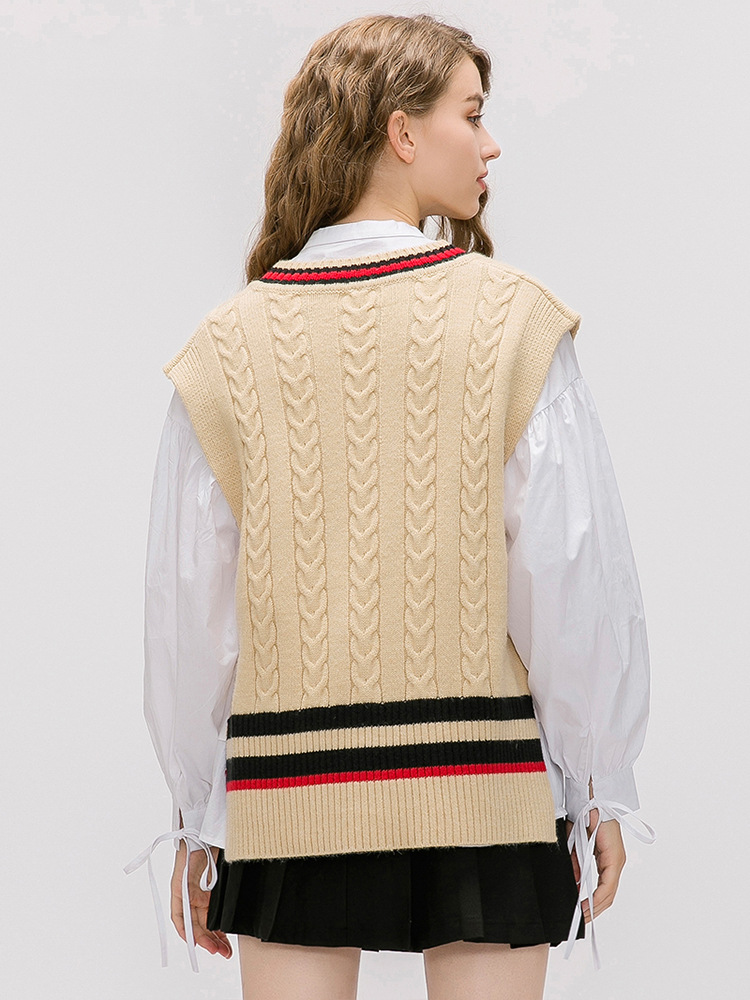 Vest sleeveless sweater
