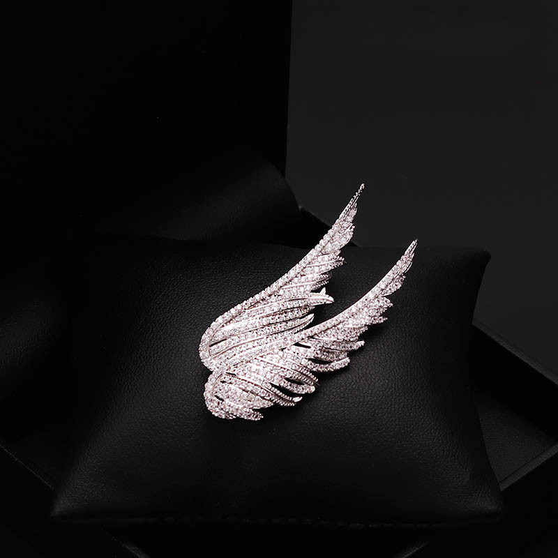 Angel Wings Pin Brooch, picture 3 of 6