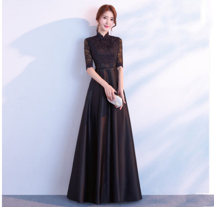 Medium sleeve Bridesmaid Dress