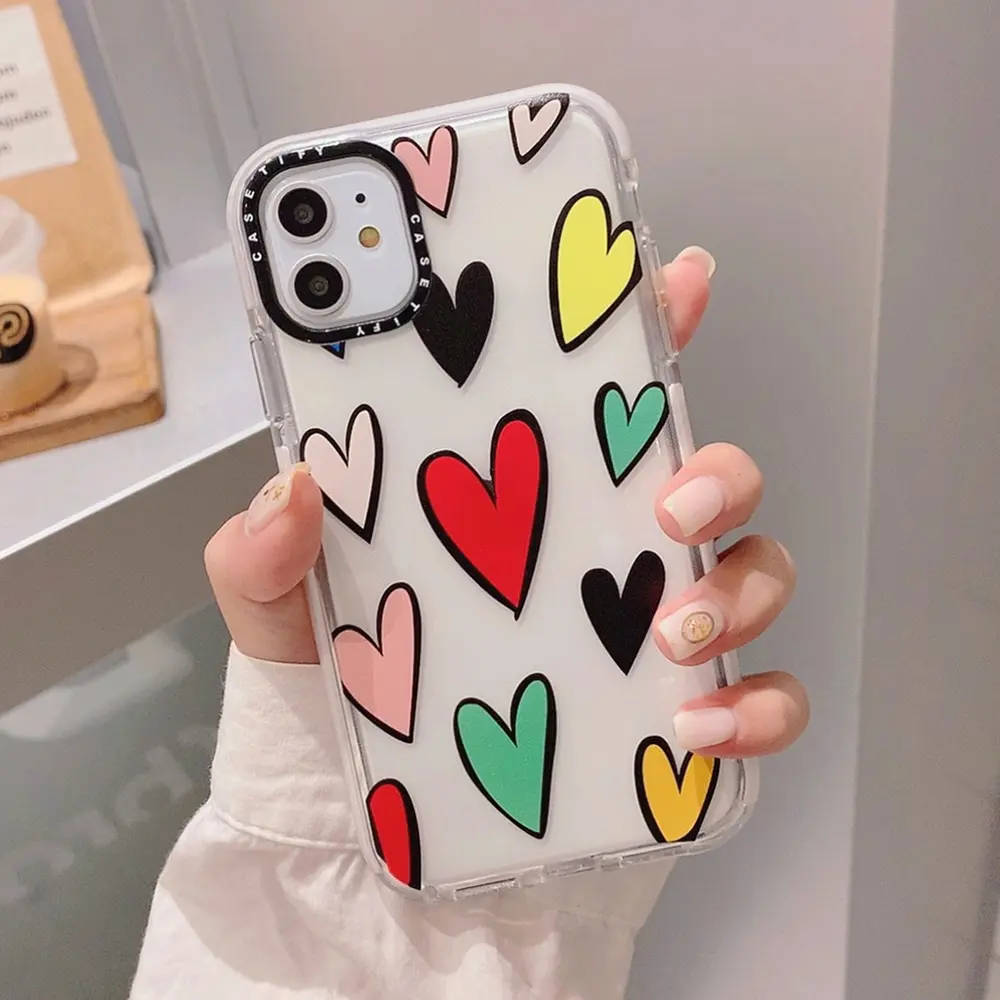 Anti-fall love phone case