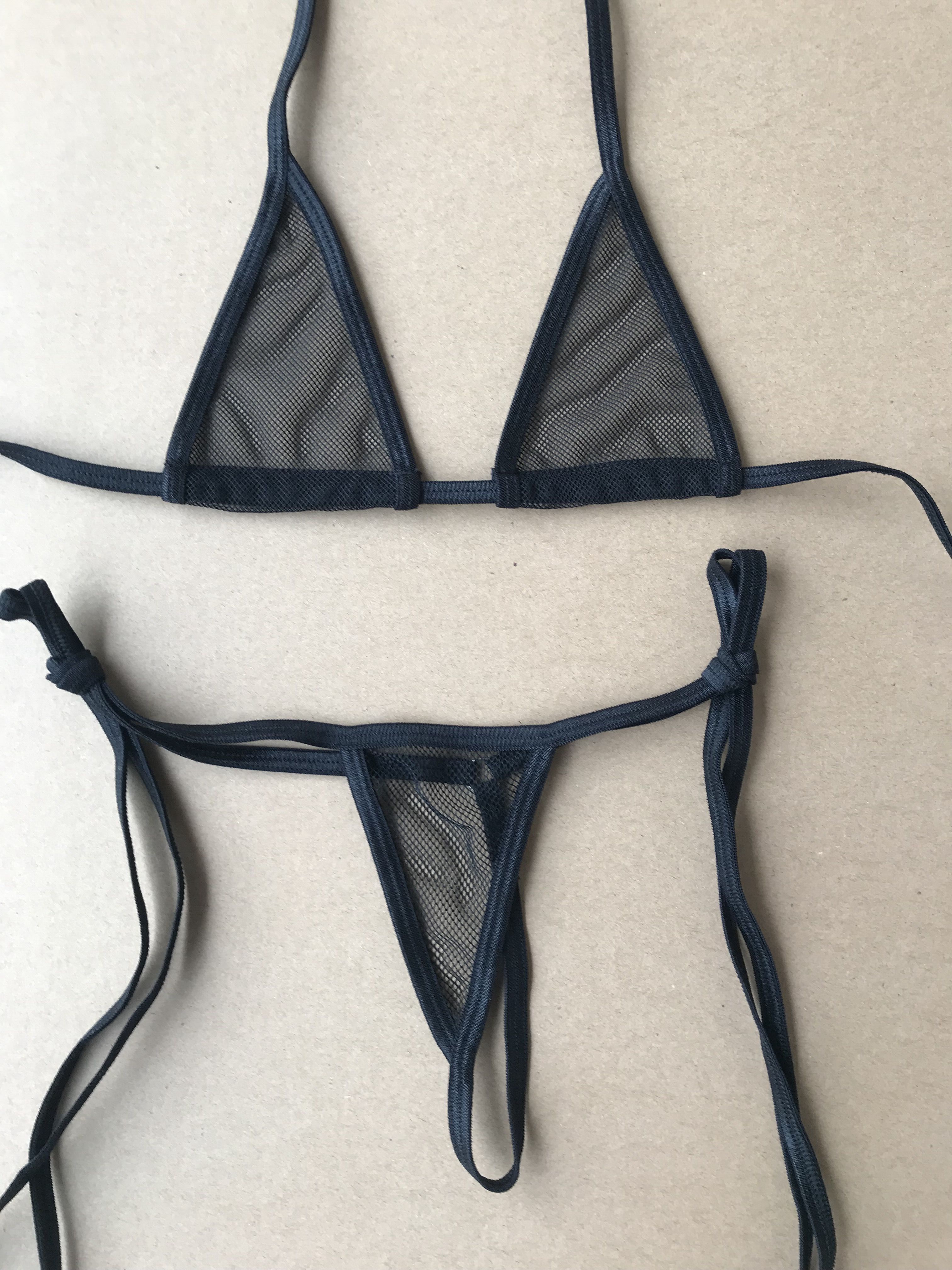 Title 6, Three-point bikini swimsuit