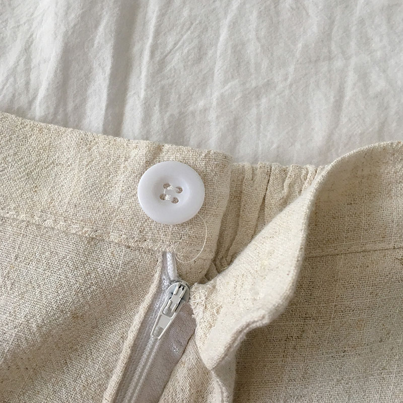 Ladies summer high waist casual pants