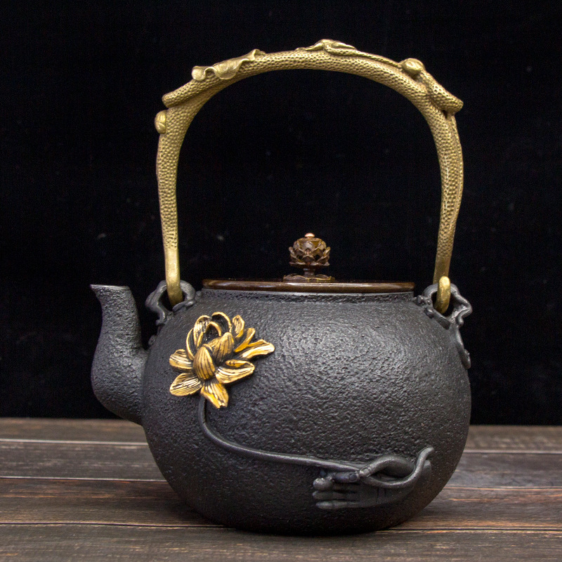 High-end cast iron teapot